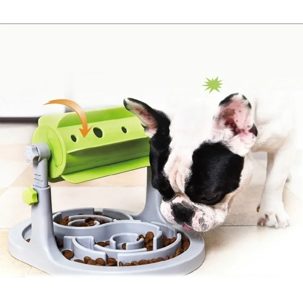 SpeedyPet Interactive Pets IQ Toy Slow Feeder Dog Training Food Feeder NEW SS